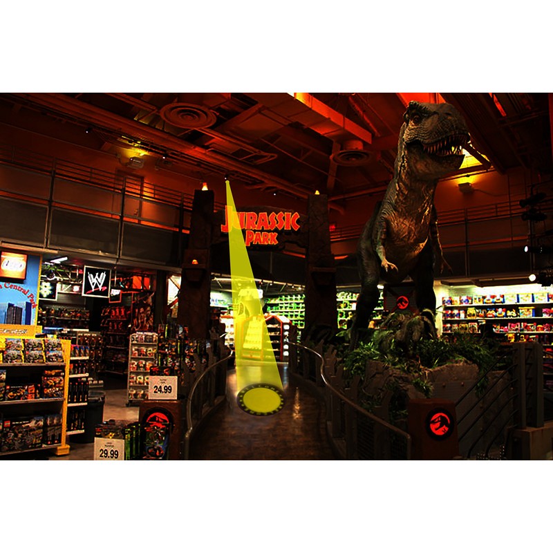 LED Pinspot Light, SENLAN 15W RGBW 4-in-1 SMD 5050 LED