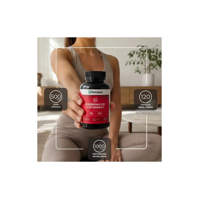 Q10 Vitamina 120 Cápsulas Radiance Woman Nutripass Sabor