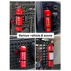 NILKATSS MOLLE Fire Extinguisher Mount Kit - Quick Release Bracket
