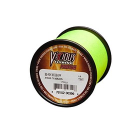Vicious Panfish HI-VIS Yellow 8lb Test Fishing Line