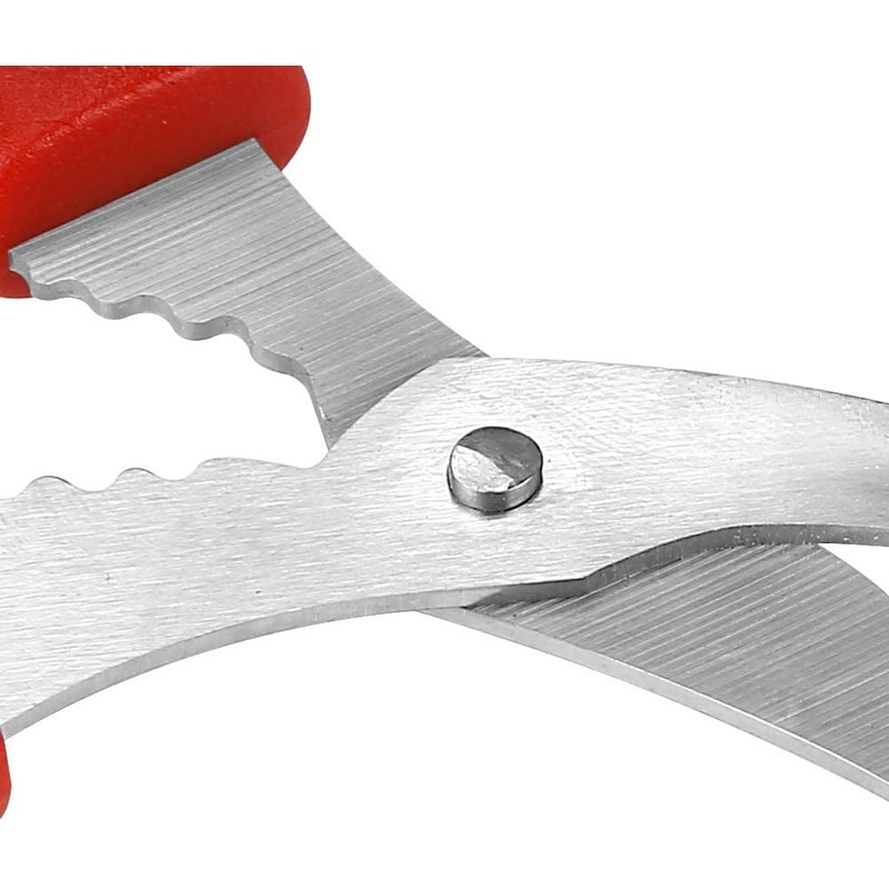 Calary 4Pcs Seafood Scissors Crab Scissors Seafood Shears Multifunctional Crab