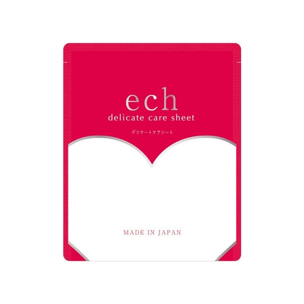 ech Echu Delicate Care Sheet Sheet Mask, Faint Essential Oil