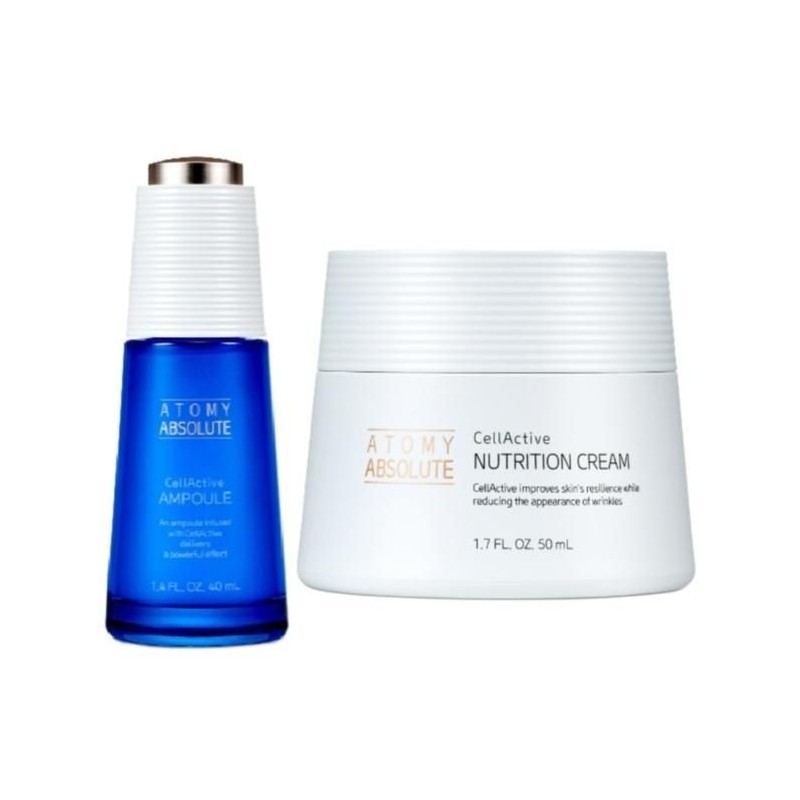 Atomy Absolute Cellactive Ampoule 40ml + Nutrition Cream 50ml 2-piece