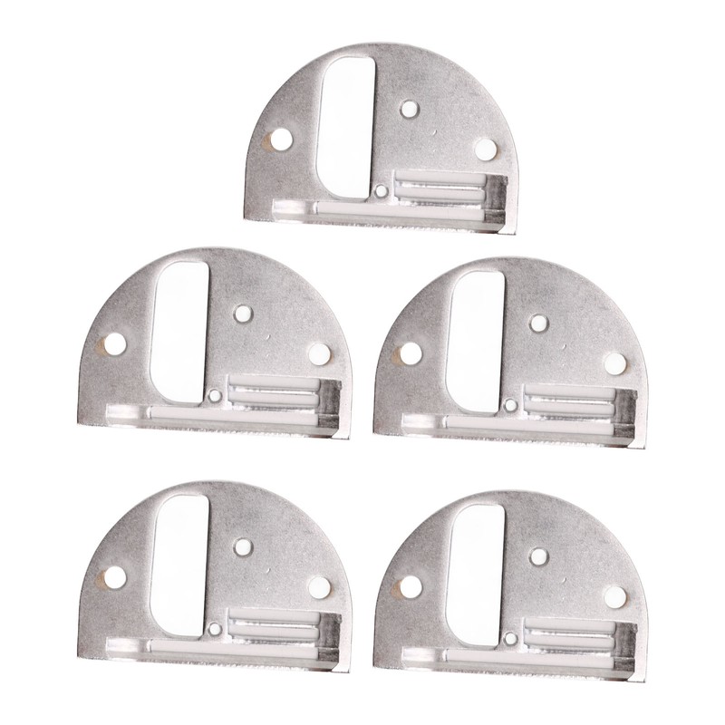 5 Pcs Industrial Sewing Machine Needle Plate High Hardness Rustproof