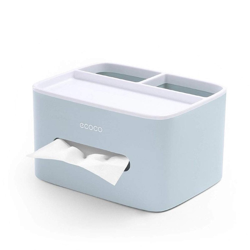Stylish Multifunctional Tissue Holder Rectangular Tissue Box Napkin Holder for