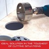 Starrett Diamond Grit Hole Saw - Ideal for Drilling Small