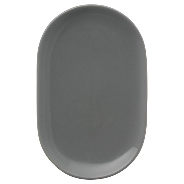 Typhoon Cafe Concept Snack Saucer, Grey