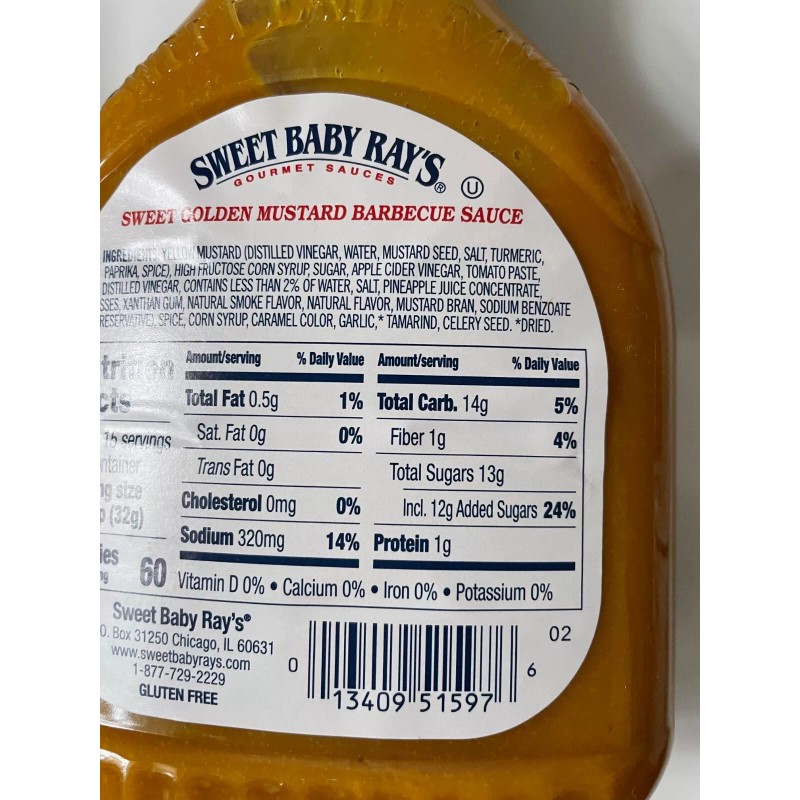 Sweet Baby Ray's 3 Pack Sweet Baby Ray's Sweet Golden