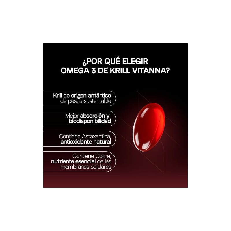 VITANNA® Aceite de Krill Antártico Superba2