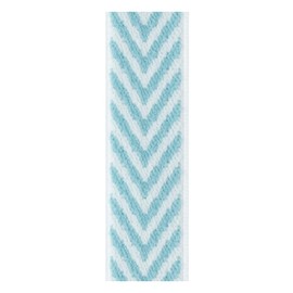 Lion Office Equipment Rubber Band Rubber De Patch Width 0.6 inch (15 mm) Length 23.6 inches (60 cm) Textile GP-154 Light Blue