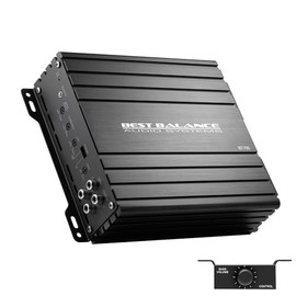 Bast Balance overol Amplificador de potencia continua, 700 W RMS, amplificador digital de clase D, 1 ohmio estable, diseñado específicamente para subwoofers de alta potencia