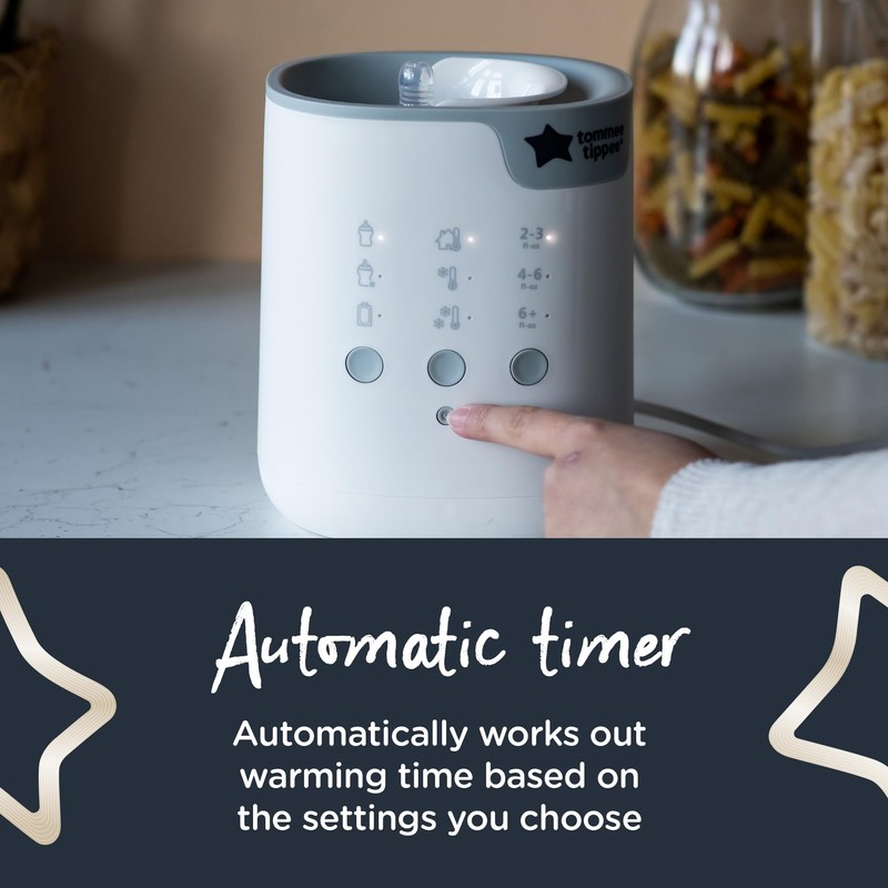 Tommee Tippee All-in-One Advanced Electric Bottle and Food Pouch Warmer,