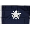 3x5 FT Texas Republic Lorenzo De Zavala Flag Embroidered Sewn