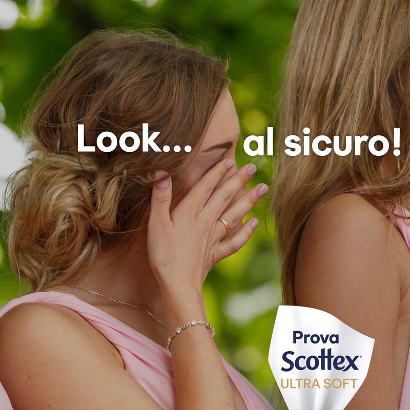 Scottex Ultra Soft Box Fazzoletti di carta, 160 Pz, 2