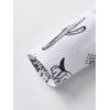 Awxoder Baby Boy Outfit Set Print Tops + Suspender Pants