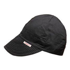Comeaux Caps Reversible Welding Cap Solid Black 8