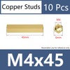ORANXIN M4 x 45 mm 10 Pcs Double Brass Standoffs