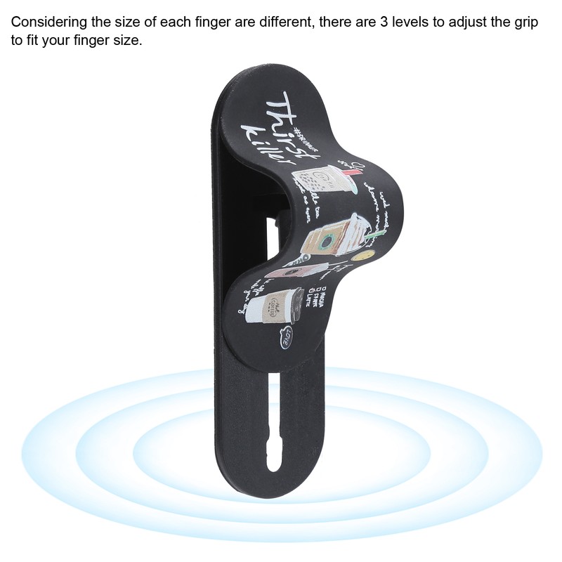 5Pcs MOMO STICK Smart Phone Adjustable Stand Finger Strap Reusable