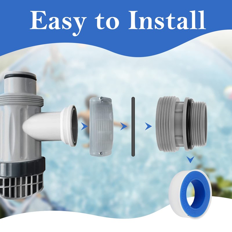 PalpitateC 4560 Pool Hose Conversion Kit Compatible with Intex Pool