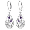 Scottish Thistle Earrings for Women Scottish Thistle Jewelry Gifts 925