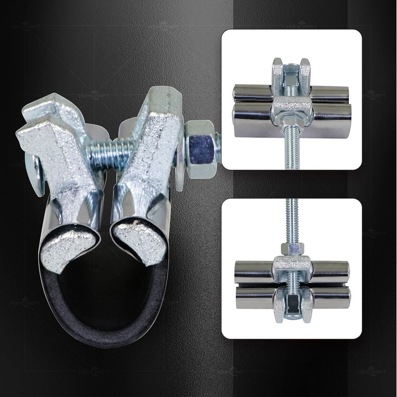 Highcraft Pipe Repair Clamp 3/4'', IPS Single Bolt, 3” Long,