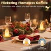 AVEKI Flameless Candles for Home Decor, Gesture Control Dimmable LED
