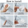 EOAMGO Soap Dish for Shower Bathroom,Soap Holder, 2PCS No-Drilling Wall