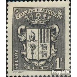 Andorra - french Post 49 unmounted mint/never hinged ** MNH 1936 clear brands (Stamps for collectors)