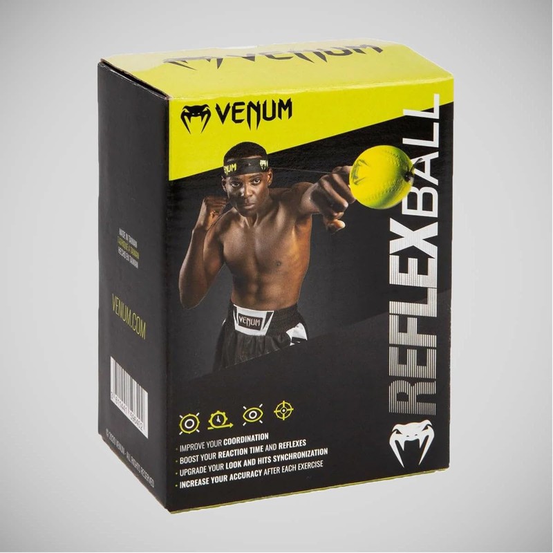 Venum Adult Reflex Ball Reflex Ball – Green, One Size