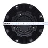 CAP-718B / Gear Alloy Carbon Black Bolt-On Center Cap