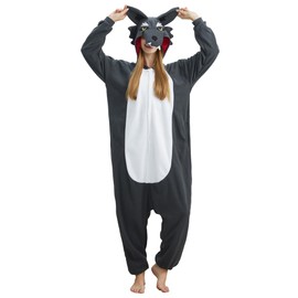 ANIUNITUME Unisex Adult Onesie Pajamas Animal Sleepwear Christmas Costume X-Large