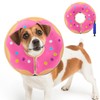 NACOCO Protective Inflatable Dog Cone Collar - Alternative After Surgery