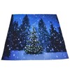Christmas Tapestry Exquisite Christmas Tree Pattern Wall Hanging Blanket for