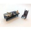 Pathfinder Miniatures Adventurer Table +Chair Painted D&D Pathfinder 100% Handmade