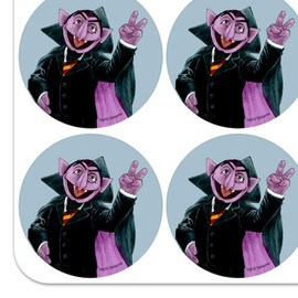 Sesame Street Vintage Count Von Count Planner Calendar Scrapbooking Crafting Stickers