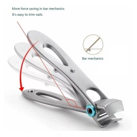 Nail Clipper Corta Uñas D Acero Inoxidable Corte Afilado Alto Rendimiento