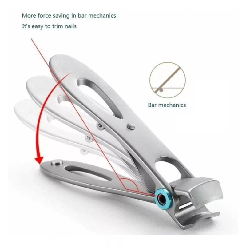Nail Clipper Corta Uñas D Acero Inoxidable Corte Afilado Alto