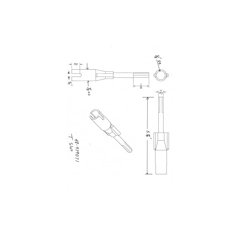Drill Attachment - T Slot (48-979071)