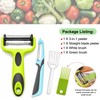 3-in-1 Vegetable Peeler, Julienne Peeler & Vegetable Slicer Kitchen Tool