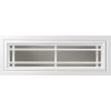 Clopay Ideal Holmes PRAIRIE 610 ALMOND Replacement Window Inserts/LONG Panel