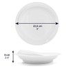 KMINA Non Slip Plate for Disabled, Eating Aid with Suction