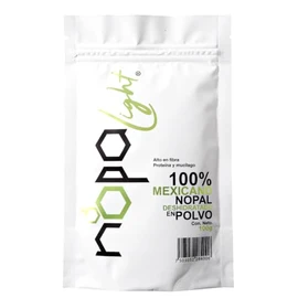 NOPALIGHT | Polvo De Nopal Deshidratado Natural 100 g | Alta Fibra, Libre De Azúcar, Ayuda a La Salud Digestiva, Ideal Para Alimentos y Bebidas