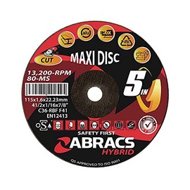 Abracs HY11525DM Hybrid "3in1" Multi Disc - 115 x 2.5 x 22mm - DPC Metal