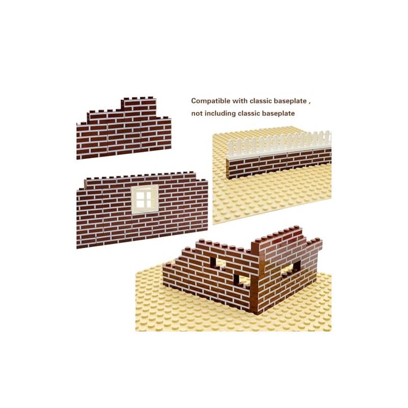 HUIZDQ 1500 piezas de bloques de construcción, bloques pequeños a