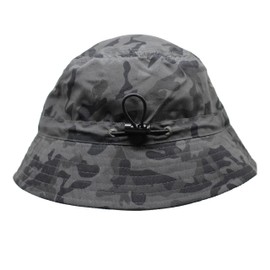 Surf Monkey Mens Womens Fishing Hat No String Fishing Hat Size Adjustment, camouflage, S - M
