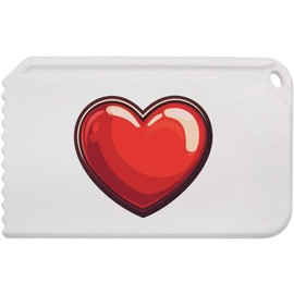 Azeeda 'Valentine's Heart' Plastic Ice Scraper (IC00041512)