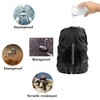 MOPHOEXII 2 Pack Waterproof Rain Cover for Backpack, Backpack Rain