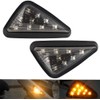 X-STYLE Motorcycle Turn Signal, LED, Yellow, Embedded Turn Signal Lamp,