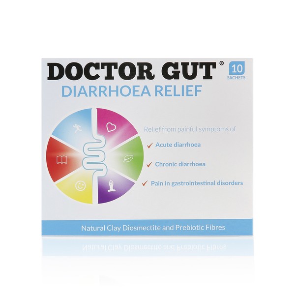 Doctor Gut Diarrhoea Relief, 10 Sachets