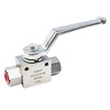 Delta-P 2 Way Hydraulic Ball Valve 1/4" BSPT, Carbon Steel